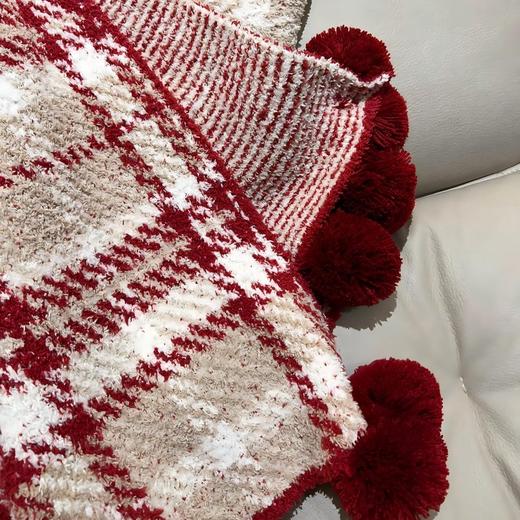 叮叮当🔔软乎乎的红格子毯子已提前送达🎄【半边绒超柔毯】超有新年氛围感！冬天真的离不开这种可爱温馨的毯子呀 商品图2