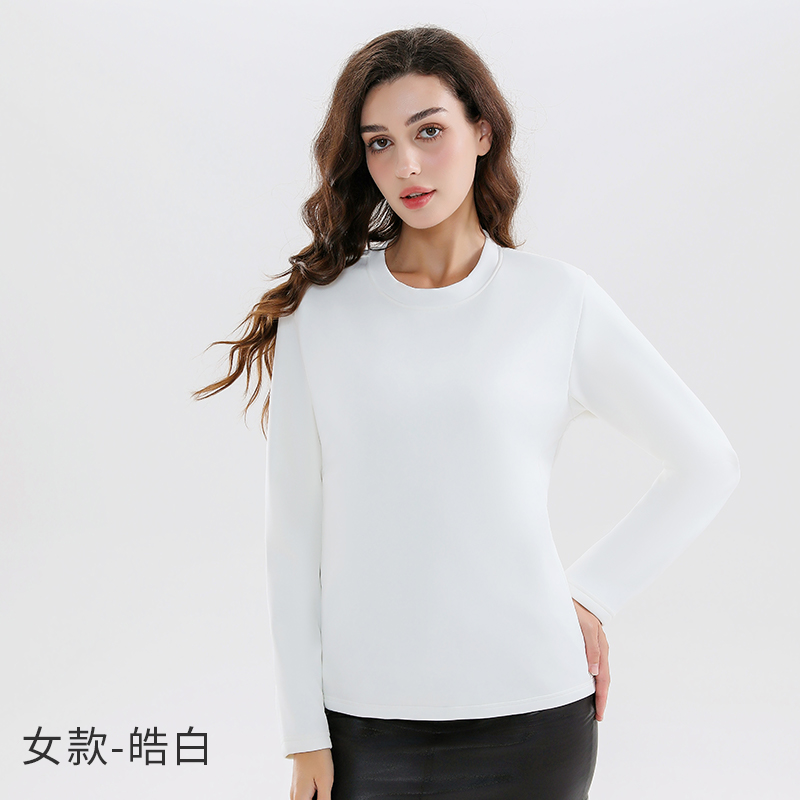 新国标90%白鹅绒羽绒T恤 黑白基础款 男女同款 可机洗（白色三防，黑色不是）A-5444