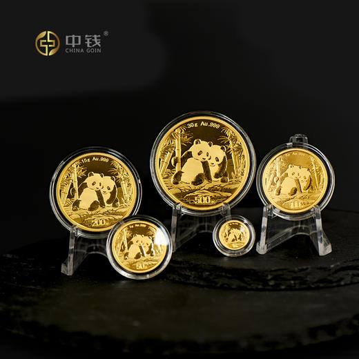2026年熊猫金币 1克、3克、15克、30克金猫 金套猫等规格 商品图4