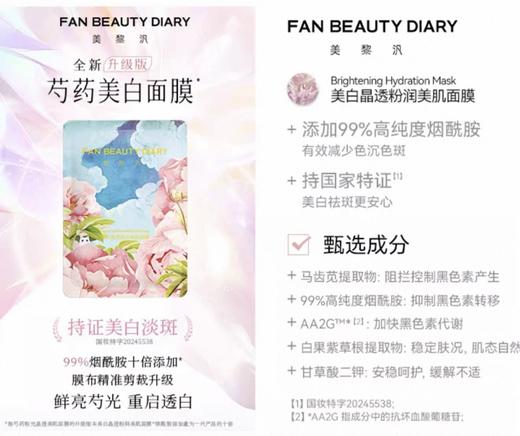 【会员奢宠】芍药面膜1片+虾青素面膜1片+泥好酸7g*2 -试用装 商品图1