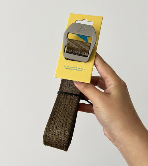 正品攀山鼠男女同款尼龙编制户外运动腰带~8110405 商品图6