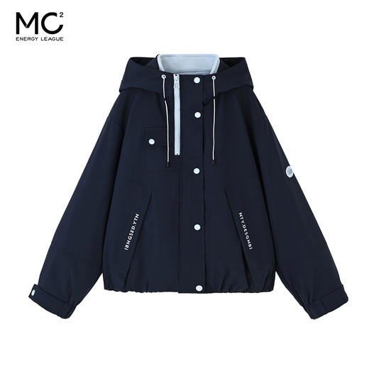 女装可拆卸三合一撞色拉链加厚外套-9902J5241008 商品图4