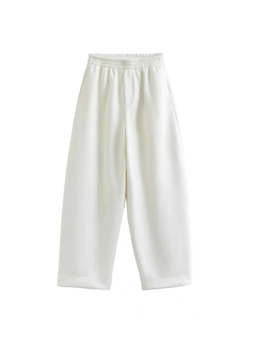 D110613“暖炉”科技与自然共生的「生态暖裤」蚕丝羊毛羽绒混纺弯刀裤 商品图11