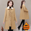 夹棉毛呢大衣内胆可拆羊毛呢子外套，厚款保暖时尚女装QYM-YXJY-79257-Y 商品缩略图2