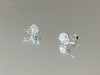 「轨迹」钻石18k白金网球耳钉 商品缩略图1