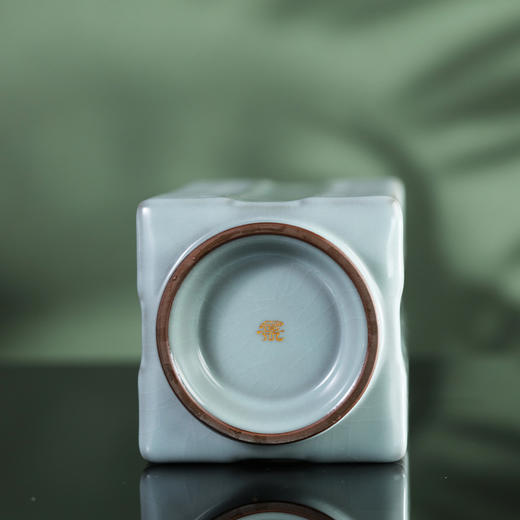 问鼎官窑宋青金标琮式瓶（缺货） 商品图2