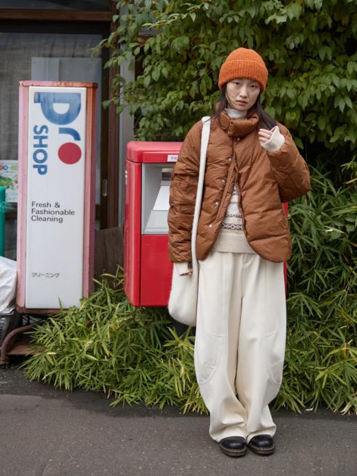 步履不停/5D13306C/圆领亲肤保暖费尔岛提花毛衣 商品图3