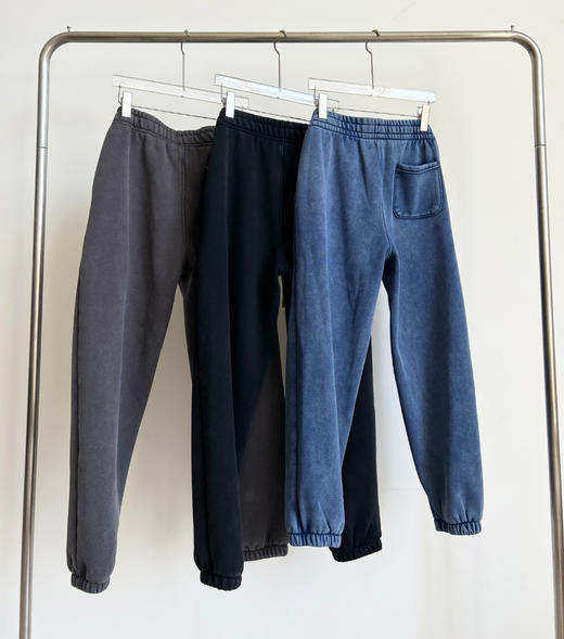 原单品质大王水洗加绒卫裤长裤8110306 商品图1