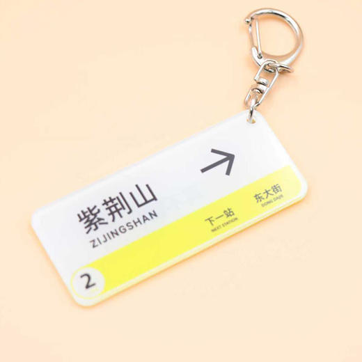 郑州地铁线路钥匙扣/郑州地铁文创挂饰 商品图12