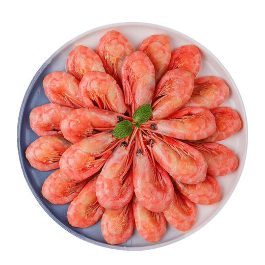 【润荇渔市200-100】进口俄罗斯北极甜虾速冻装 200g/袋 鲜甜低脂高蛋白 商品图2