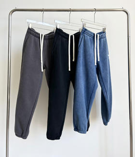 原单品质大王水洗加绒卫裤长裤8110306
