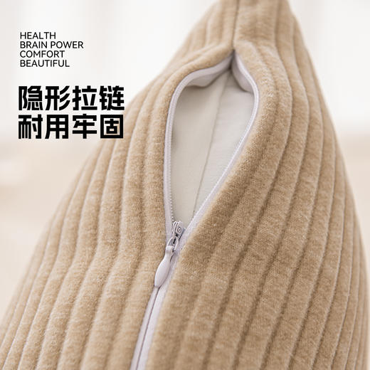 罗莱软装 条茸茸抱枕 30*50cm 商品图3