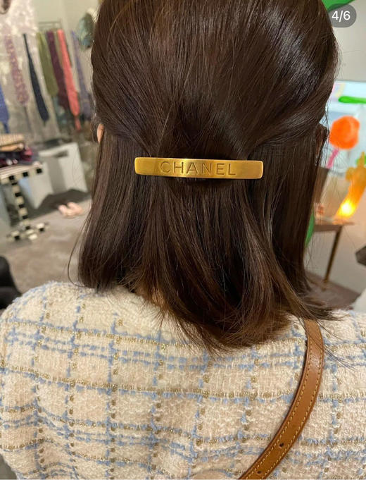 Chanel Vintage 金色 发夹 商品图1