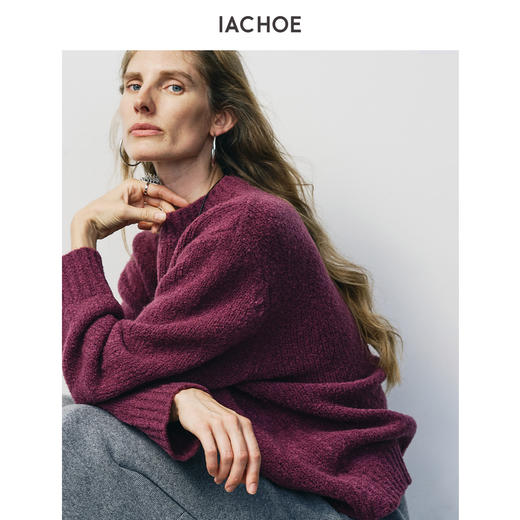 棉仓3661505009-蒂芙尼蓝毛衣 商品图4