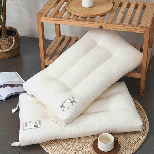 多喜爱  棉麻生态定型枕/亲肤枕【棉磨面料】【蓬松柔软】【亲肤透气】 商品图3