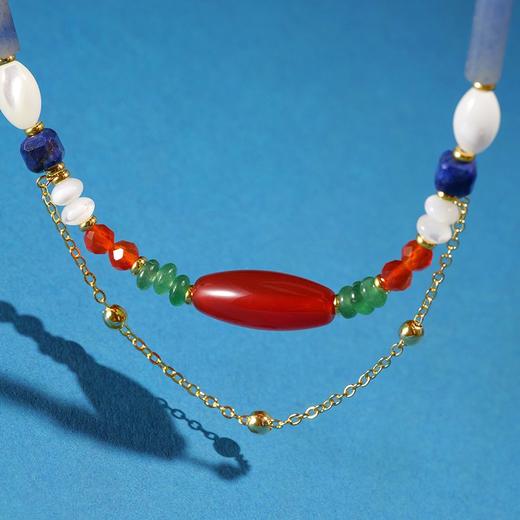 翠羽风华串珠项链 商品图3