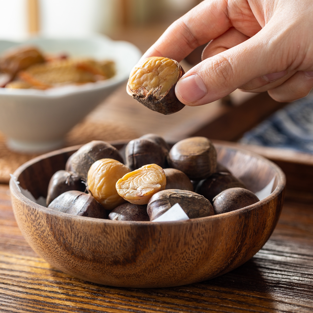 迁西板栗|颗颗饱满，金黄圆润，每一口香糯甜