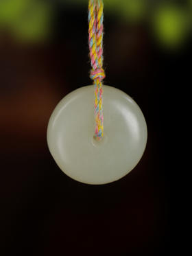 平安 | 和田玉籽料平安扣吊坠 孤品