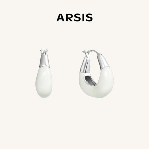 ARSIS｜流光系列 流光云朵耳环 商品图0