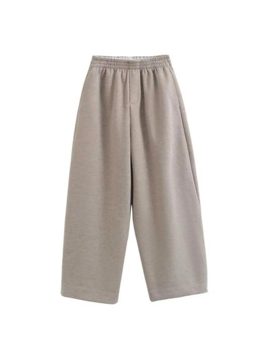 D110613“暖炉”科技与自然共生的「生态暖裤」蚕丝羊毛羽绒混纺弯刀裤 商品图12