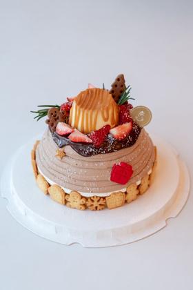 🍓【生巧流心草莓布丁挞】