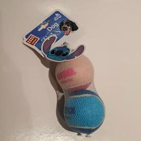 GiGwi贵为史迪奇蓝粉网球