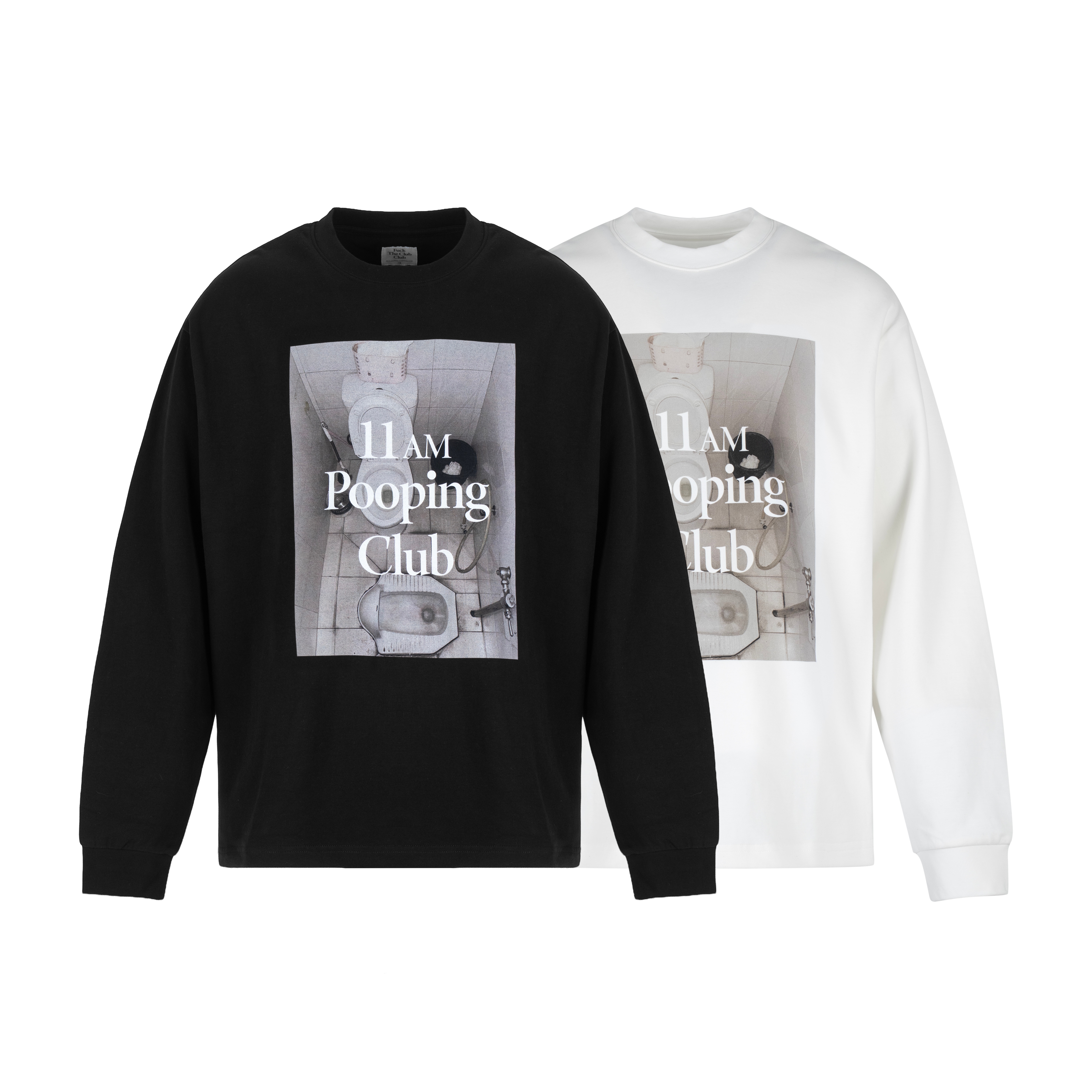 FTCC 2025FW“11AM Pooping Club”PHOTO长袖TEE