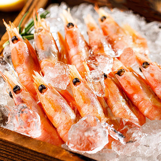 【润荇渔市200-100】进口俄罗斯北极甜虾速冻装 200g/袋 鲜甜低脂高蛋白 商品图3