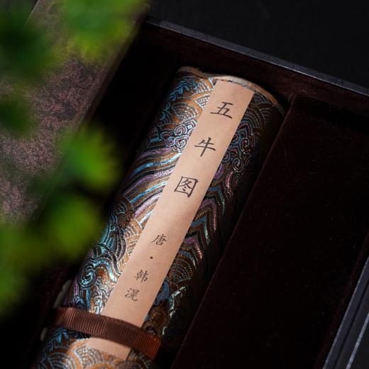 五牛图十大名画之一，北京市印刷技术研究所特推出《五牛图》超清复刻画作，1:1真迹还原 商品图3