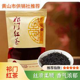 【黄小优】祁门红茶家庭实惠袋装2025年黄山新茶黄山特产