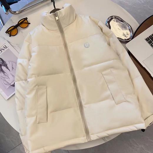 D110633冬季立领款防风保暖皮衣棉服男女同款 商品图3