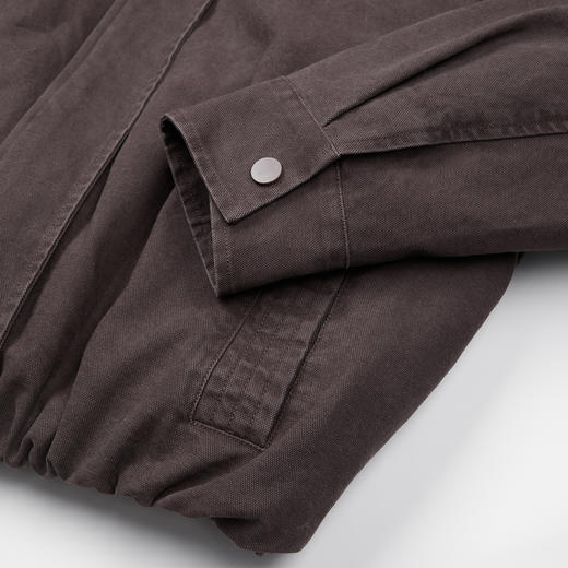 ROMI STUDIO丹麦水貂毛领90白鹅绒老钱气质羽绒派克服RWCWW87003 商品图4