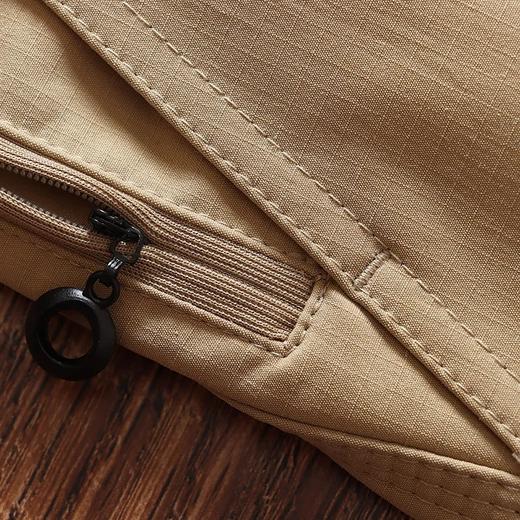 D110605秋冬新品加绒保暖防风防水男士直筒松紧腰三角标休闲长裤！ 商品图14