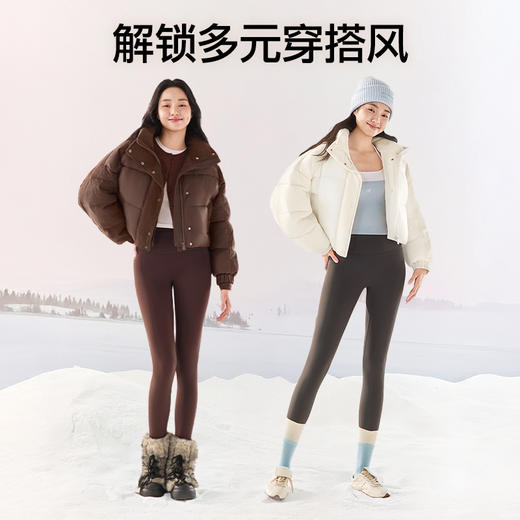 SIINSIIN短款灯芯绒棉服女士2025冬季新款厚外套棉衣面包保暖棉袄 商品图4