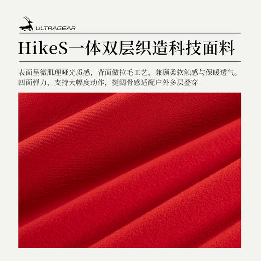 优极 男女款薄绒防风软壳外套 商品图3