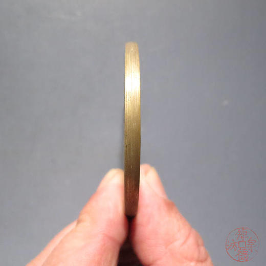 古法文创铸币 身如药树背万病不侵 文房铜镇 HFH44 商品图8