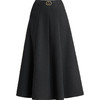 「自」全新升级【铂金会员137/天猫179/差价42】(95300)洛诗琳垂百褶通勤半身裙2025秋冬新款中长款高腰显瘦A字裙女 商品缩略图4