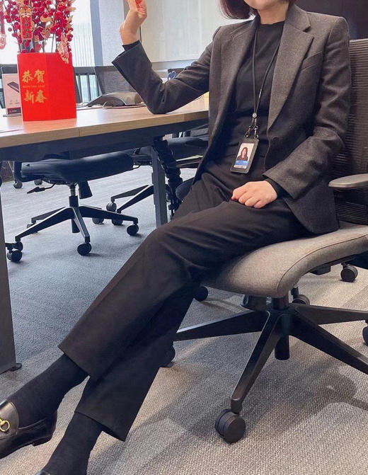 116-8 渠道货 th女士加绒加厚 烟管西裤 167/138穿8码 商品图3