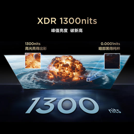 【FFALCON雷鸟】75鹤6 25款 75英寸 MiniLED电视 300分区 1300nits 4+64GB 平板电视 75S595C 商品图6