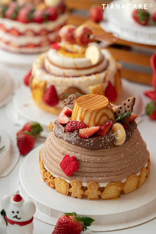 🍓【生巧流心草莓布丁挞】 商品图3