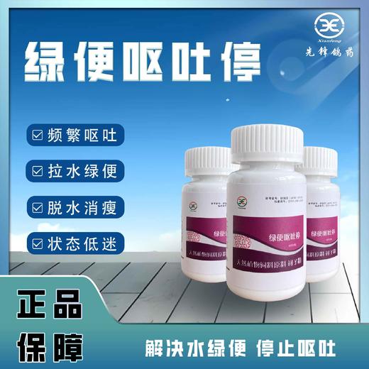 【绿便呕吐停】细菌病毒原虫/水绿便呕吐（先锋） 商品图0