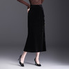 国风复古丝绒鱼尾裙，高腰包臀裙时尚中长款黑色半身裙MYX-YGLR-M289-Y 商品缩略图2