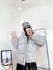 D110626精典连帽拉链可拆卸小马刺绣羽绒服男女同款 商品缩略图4