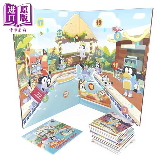 【中商原版】小蓝狗布鲁伊盲盒书 Bluey The Most Amazing Advent Book Bundle 英文原版 儿童卡通动画绘本故事书 进口童书 商品图3