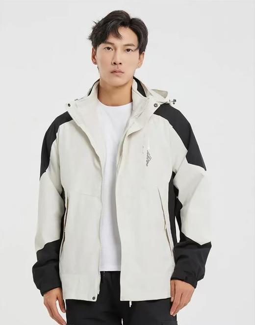 【真清仓 硬核抗寒银狐绒 保暖有型】斯辰唯佳户外三合一可拆卸内胆外套（A87-1818） 商品图2