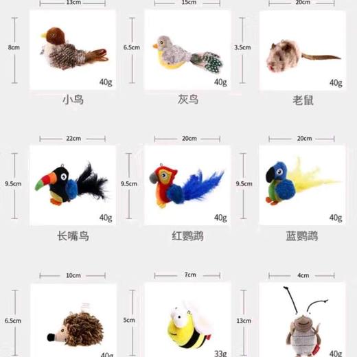 GiGwi贵为炫律猎物-老鼠 商品图1