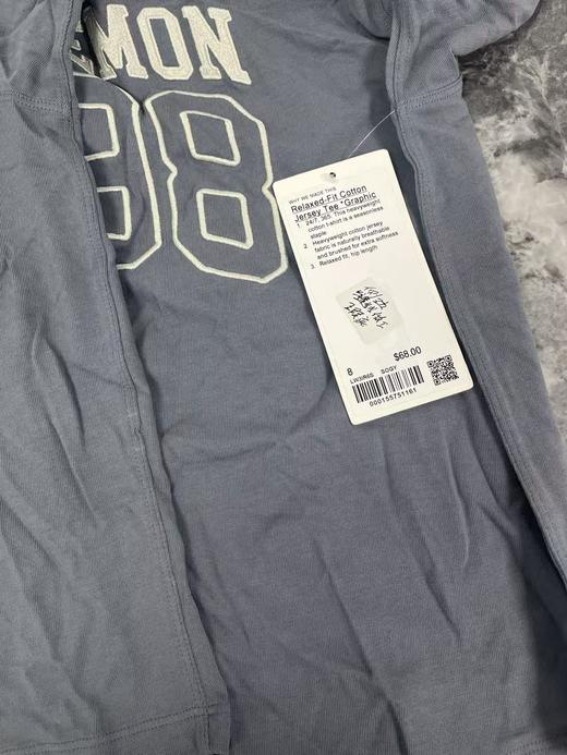 瑕疵Lululemon Relaxed-Fit 女士夏季宽松高克重纯棉绣标圆领短袖T恤 商品图2
