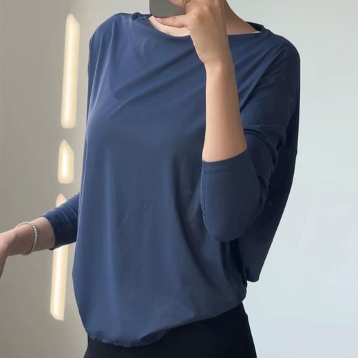 【特价】裸感宽松透气健身/普拉提瑜伽长袖T恤 商品图3