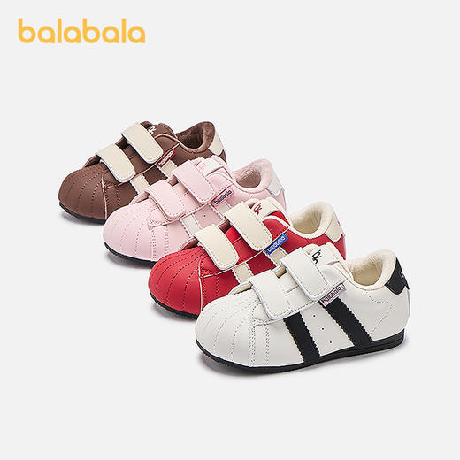 巴拉巴拉童鞋儿童学步鞋男女童2025年新款秋冬舒适时尚休闲板鞋 商品图0