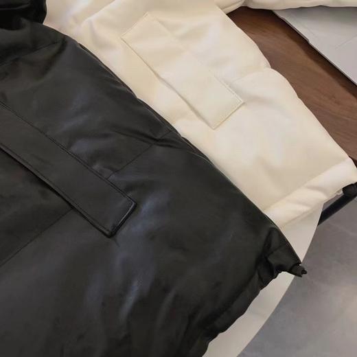 D110633冬季立领款防风保暖皮衣棉服男女同款 商品图7